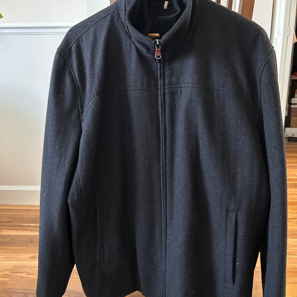 Black Zip-Up Jacket